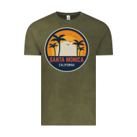 Vintage Olive santa monica california Vintage Tee - artisFamous