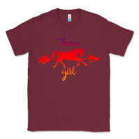 Burgundy Horse Girl Classic Tee - Bettercallsaul