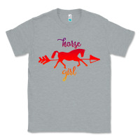 Heather Grey Horse Girl Classic Tee - Bettercallsaul