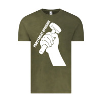 Vintage Olive proletariat uprising revolution politics Vintage Tee - artisFamous