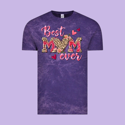Best Mom Ever Vintage Tee Designed By Texasbilliewilder