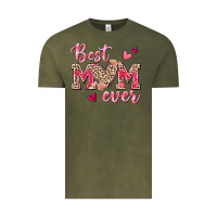 Vintage Olive Best Mom Ever Vintage Tee - texasbilliewilder