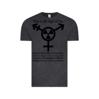 Vintage Black this is the age of sin   transgender symbol Vintage Tee - artisFamous
