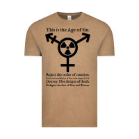 Vintage Coffee this is the age of sin   transgender symbol Vintage Tee - artisFamous