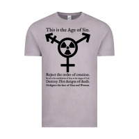 Vintage Zinc this is the age of sin   transgender symbol Vintage Tee - artisFamous