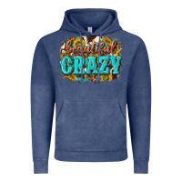 Vintage Denim Western Beautiful Crazy Vintage Hoodie - texasbilliewilder