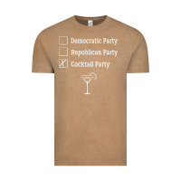 Vintage Coffee democratic republican cocktail party funny Vintage Tee - artisFamous