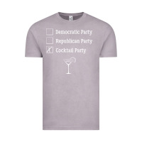 Vintage Zinc democratic republican cocktail party funny Vintage Tee - artisFamous
