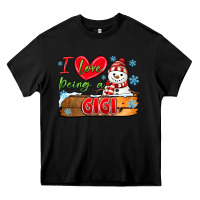 I Love Being A Gigi Heavy Core Tee | Teevron