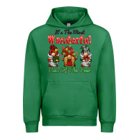 Emerald it's the most wonderful time of the year Urban Hoodie - BarkalooDesign