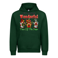 Forest Green it's the most wonderful time of the year Urban Hoodie - BarkalooDesign