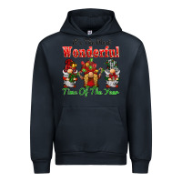 Navy it's the most wonderful time of the year Urban Hoodie - BarkalooDesign