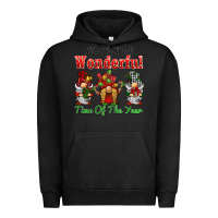 Pigment Black it's the most wonderful time of the year Urban Hoodie - BarkalooDesign