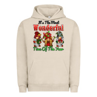 Pigment French Oak it's the most wonderful time of the year Urban Hoodie - BarkalooDesign