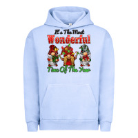 Pigment Grape Ice it's the most wonderful time of the year Urban Hoodie - BarkalooDesign