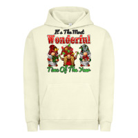 Pigment Pistachio it's the most wonderful time of the year Urban Hoodie - BarkalooDesign