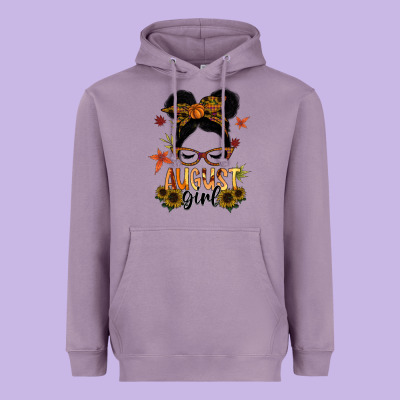 August Girl Heavyweight Hoodie Designed By Sublimationcraftshop