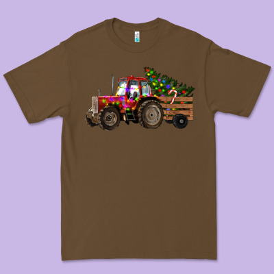 Christmas Farm Premium Tee Designed By Ranaportraitstore