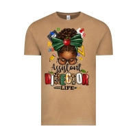 Vintage Camel assistant director life afro messy bun Vintage Tee - texasbilliewilder