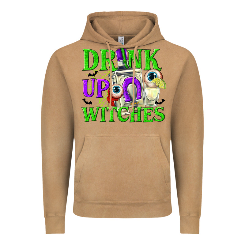 Drink Up Witches Vintage Hoodie by texasbilliewilder | Teevron