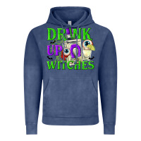 Vintage Denim Drink Up Witches Vintage Hoodie - texasbilliewilder