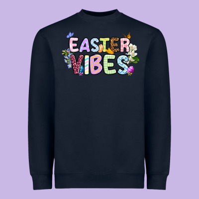Easter Vibes Heavyweight Sweatshirt Designed By Oliviacreatesart
