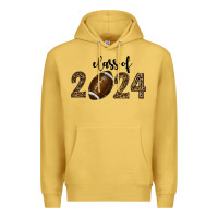 Antique Gold class of 2024 american football Premium Hoodie - RanaPortraitStore