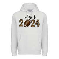 Dove Grey class of 2024 american football Premium Hoodie - RanaPortraitStore