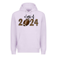 Lilac class of 2024 american football Premium Hoodie - RanaPortraitStore