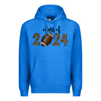 True Royal class of 2024 american football Premium Hoodie - RanaPortraitStore