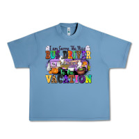 Pebble Blue I Am Sorry The Nice Bus Driver Is on Vacation Urban Heavy Tee - texasbilliewilder
