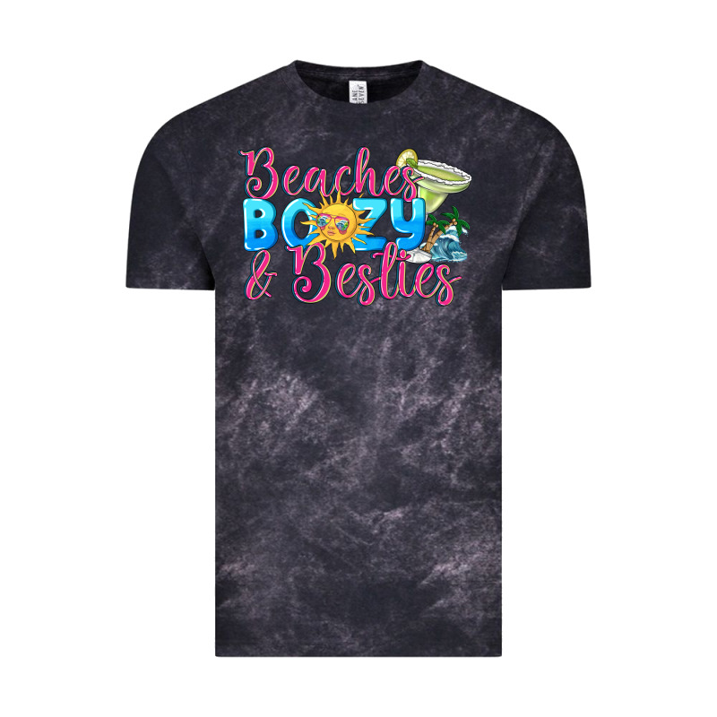 Beaches Boozy Besties Summer Vintage Tee by NancyCooperArtShop | Teevron
