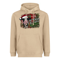 Mushroom merry christmas Heavyweight Hoodie - SublimationCraftShop