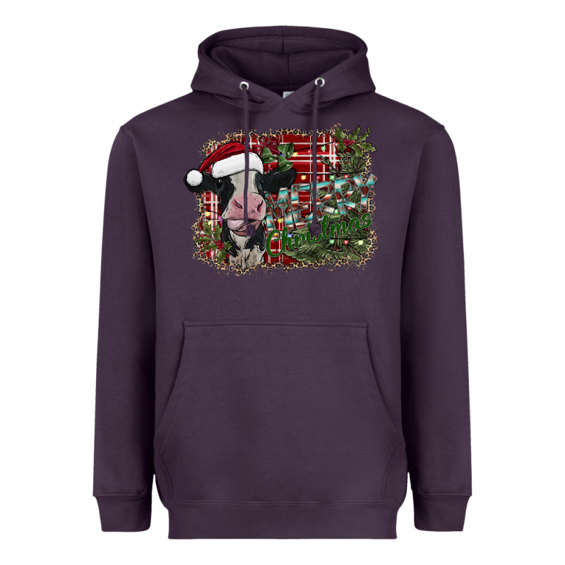 Merry Christmas Heavyweight Hoodie by SublimationCraftShop | Teevron