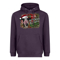 Plum merry christmas Heavyweight Hoodie - SublimationCraftShop