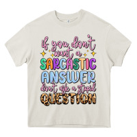 Cream if you don't want sarcastic answer Heavy Core Tee - MaliasSmallBusiness
