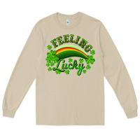 Feeling Lucky With Rainbow Long Sleeve Tee | Teevron