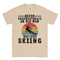 Mushroom Never Underestimate An Old Man Who Loves Skiing Classic Tee - Bettercallsaul