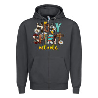 Smoke Holy Spirit Activate Zipper Hoodie - FaDigitalArtStudio