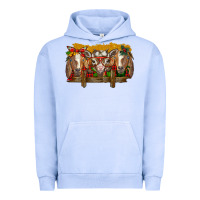 Pigment Grape Ice Christmas goats Urban Hoodie - BarkalooDesign