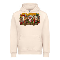 Sandshell Christmas goats Urban Hoodie - BarkalooDesign