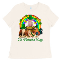 Bone St. Patrick's Day Farm Animal Png Ladies Tee - BundleAndBundleShop