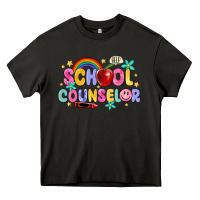 Asphalt school counselor Heavy Core Tee - MaliasSmallBusiness
