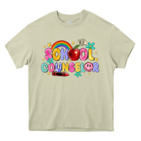 Mossy school counselor Heavy Core Tee - MaliasSmallBusiness