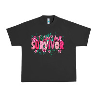 Pigment Black i am a survivor Urban Heavy Tee - NancyCooperArtShop