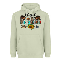 Matcha blessed nana Heavyweight Hoodie - CowhideDigitalArt