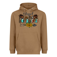 Toasted Coconut blessed nana Heavyweight Hoodie - CowhideDigitalArt