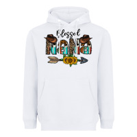 White blessed nana Heavyweight Hoodie - CowhideDigitalArt