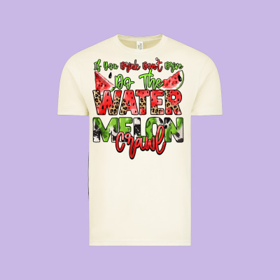 If You Drink Don't Drive Do The Watermelon Crawl Vintage Tee Designed By Nancycooperartshop