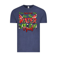 Vintage Denim If you drink don't drive do the watermelon crawl Vintage Tee - NancyCooperArtShop
